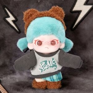 DORA Be Yourself Series Plush Pendant - Punk Spirit NIB